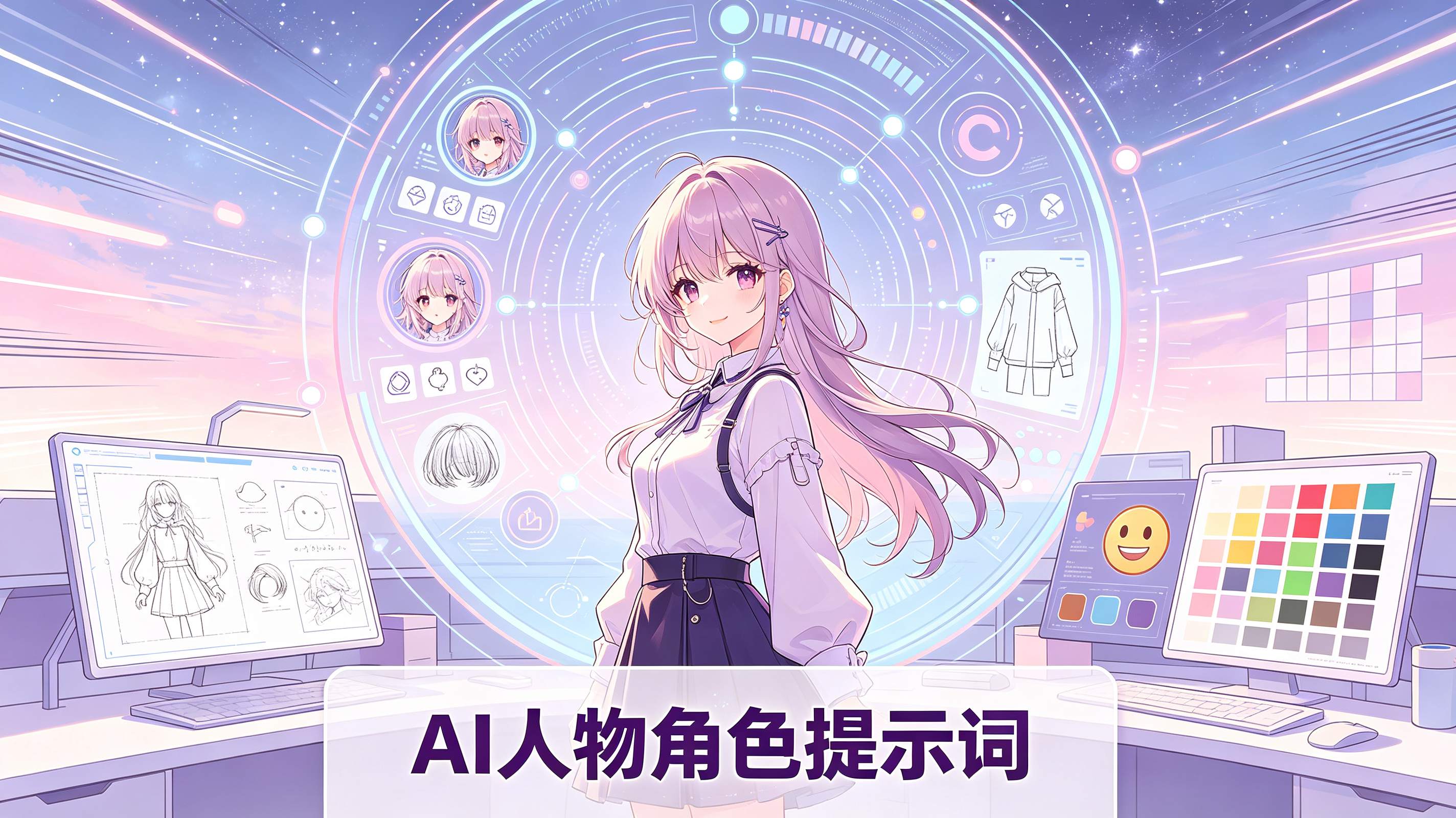 AI人物角色提示词