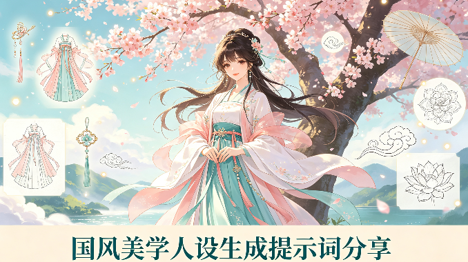 GPT-Image-2 国风美学人设生成提示词分享